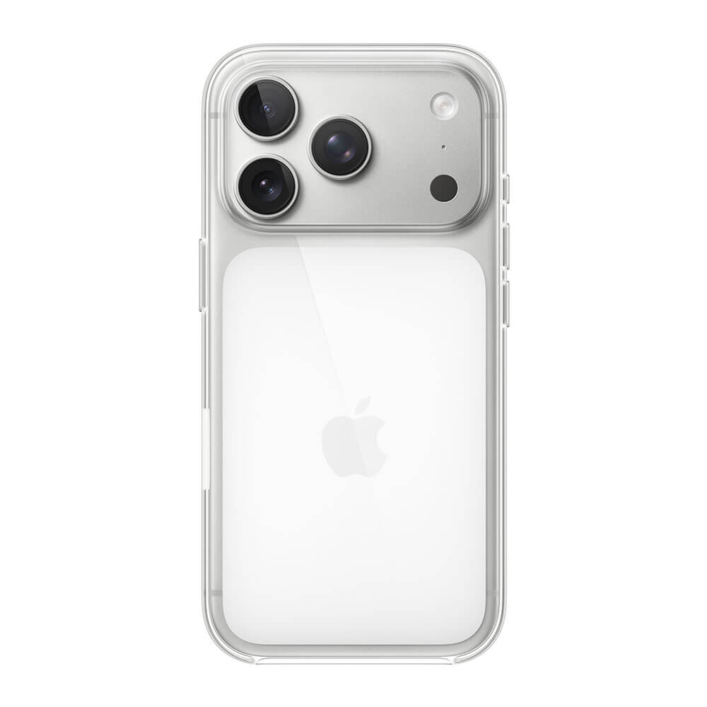 Apple Official Case for iPhone 17 Pro / Supports MagSafe / Drop-Resistant / Clear price comparison Qatar – cheapest at Nology Store