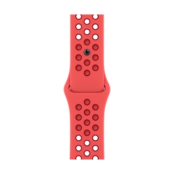 45mm Bright Crimson/Gym Red Nike Sport Band