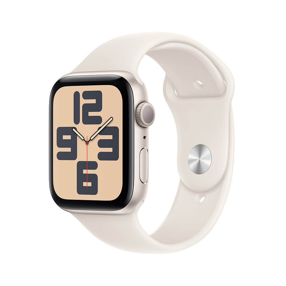 Apple Watch SE 2 GPS/Wi-Fi 44mm Starlight – Sport Band M/L price comparison Qatar – cheapest at Smart Hub via Microless