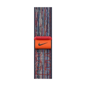 46Mm Blue/Red Nike Sport Loop