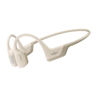 Shokz OpenRun Pro Bone Conduction Open-Ear Sport Headphones - Beige