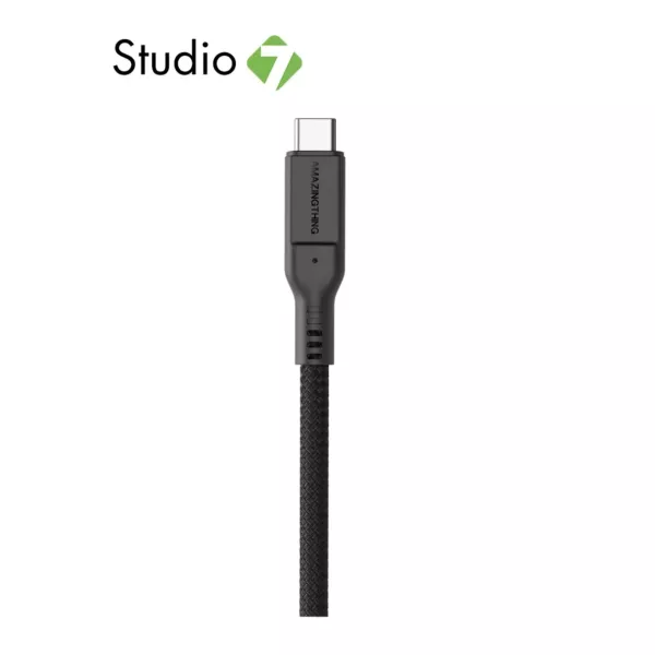 AmazingThing Thunder Pro 7X Type C To USB-A Cable (1.2m) - Black