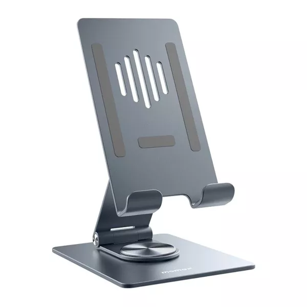 Momax Fold Stand Rotatable Phone & Tablet Stand - Gray