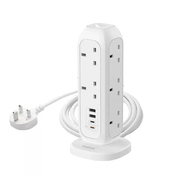 Momax OnePlug 11-Outlet Power Strip with USB