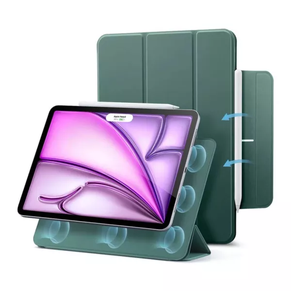 ESR Magnetic Case for iPad Air 13-inch(2025) Forest Green