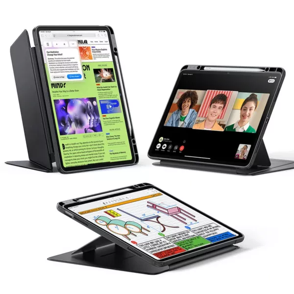 ESR Flip Magnetic Case with Pencil Holder for 13-inch iPad Air M3