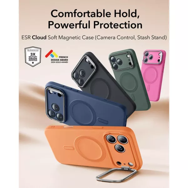 ESR Cloud Soft Magnetic Case for iPhone 17 Pro