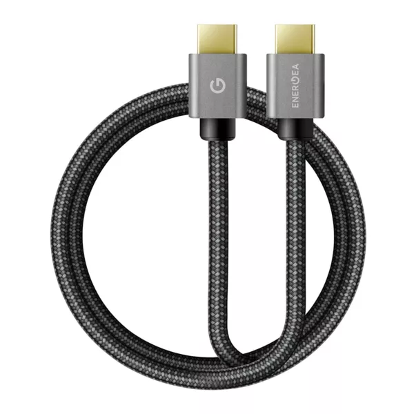 Energea Fibratough 48GBPS 8K HDMI - HDMI (2m) Cable - Black