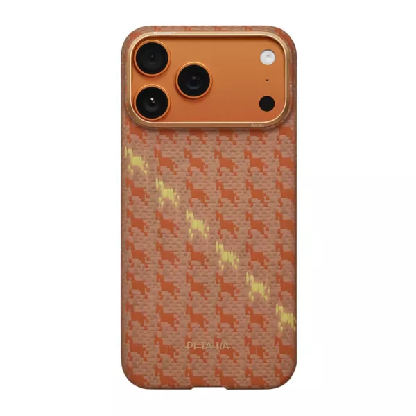 Pitaka Happiness Rides Slim Case for iPhone 17 Pro