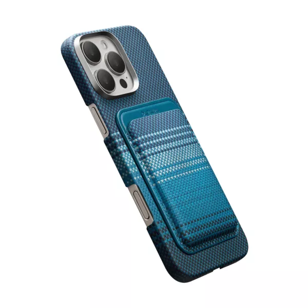 Pitaka MagSafe Woven Wallet Moonrise