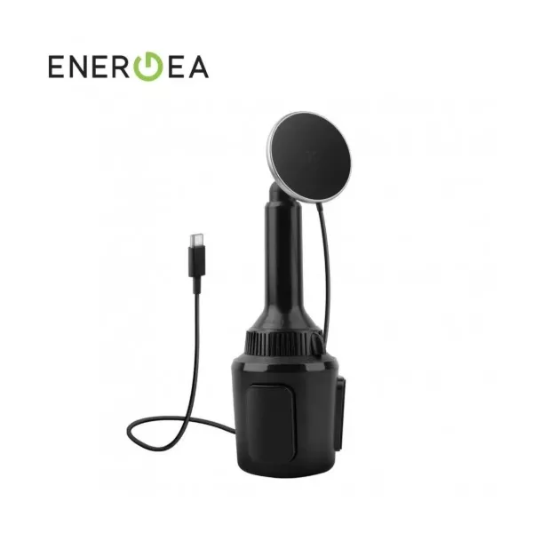 Energea Magdrive Car Charger /Cup&Air Mount - Black