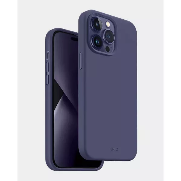 Uniq Lino Hybrid MagClick Case for iPhone 14 Pro Max - Purple