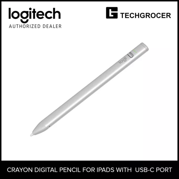 Logitech Crayon (USB-C) - Silver