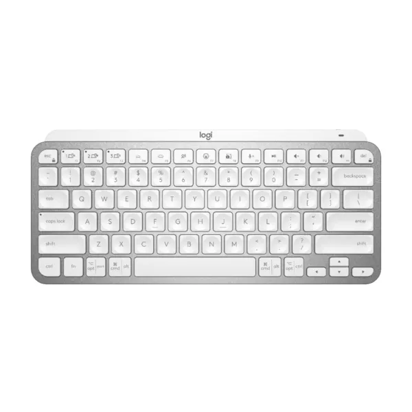 Logitech MX Keys Mini for Mac Keyboard (EN Keyboard) - Pale Gray