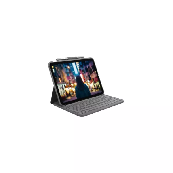 Logitech Slim Folio For iPad (10TH Gen) Gray