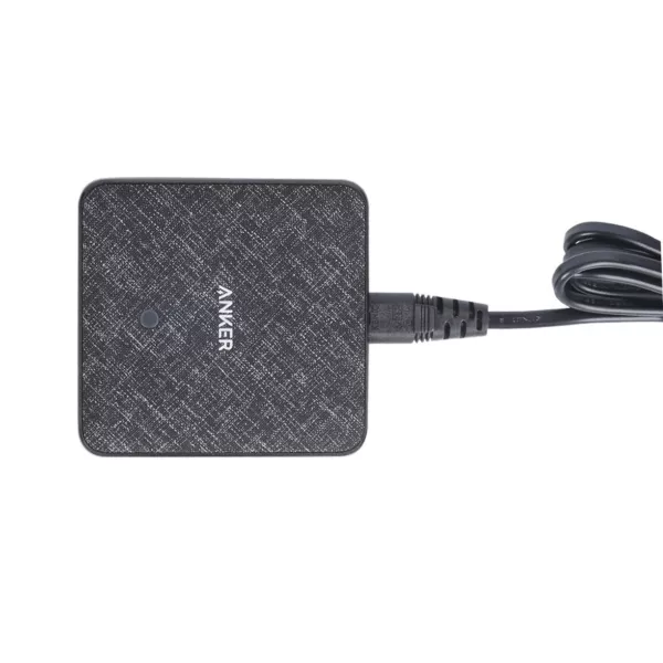 Anker PowerPort Atom III 63W Slim - Black Fabric