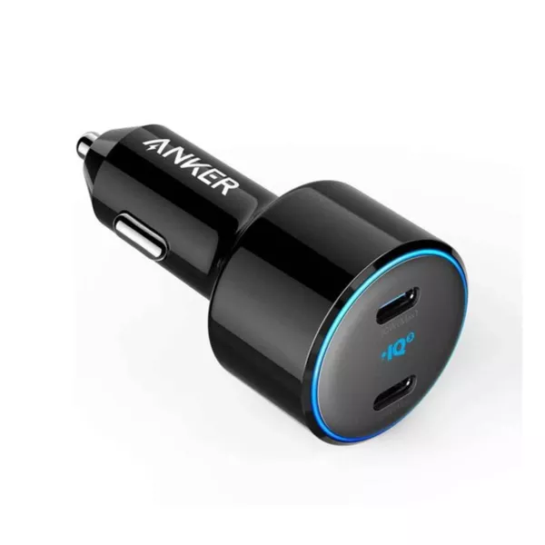 Anker PowerDrive+ III Duo 48W Car Charger - Black