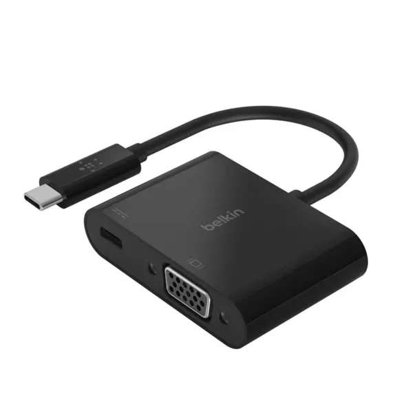 Belkin USB-C - VGA Charge Adapter - Black