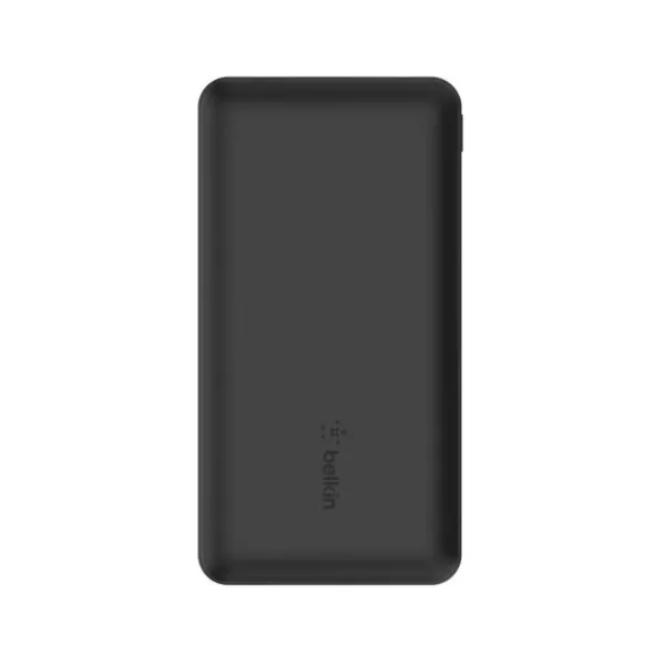 Belkin 10K Power Bank (USB-C 15W + Dual USB-A) - Black