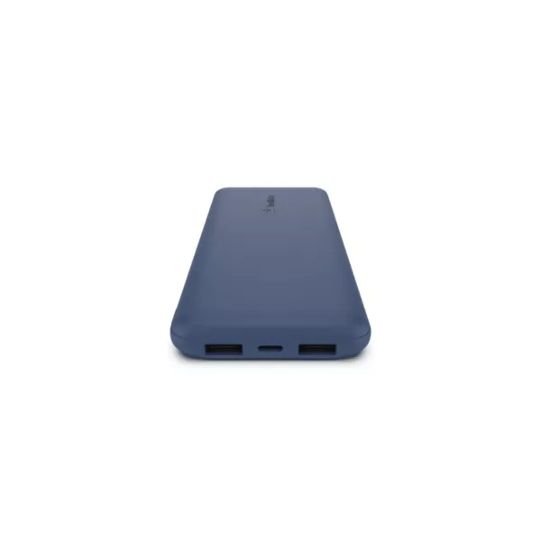 Belkin 15W 2USBA USB-A - C 10K Cable Power Bank - Blue