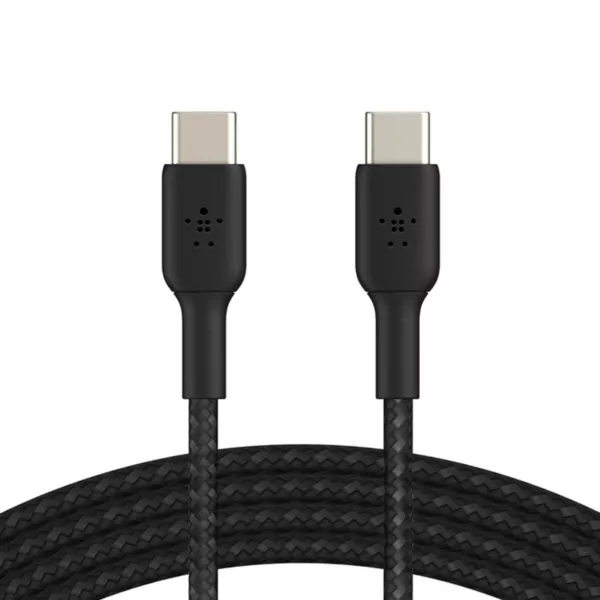 Belkin Premium Braided USB-C to USB-C Cable (1m) - Black
