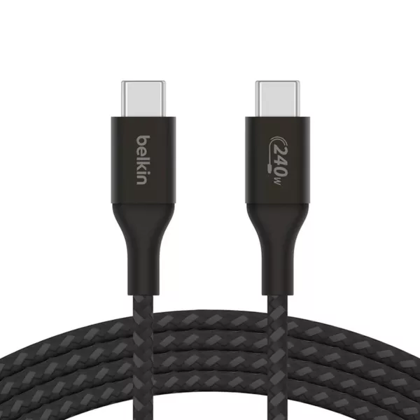 Belkin 240W USB-C to USB-C Cable (2m) Cable - Black