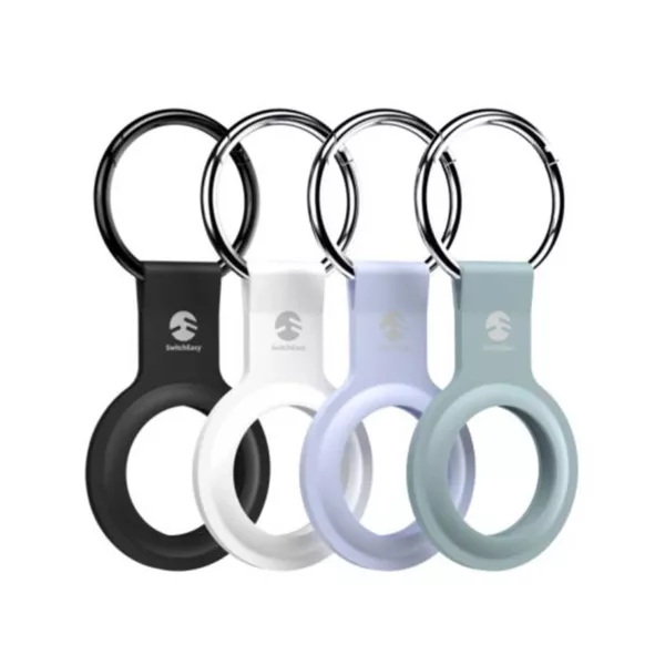 SwitchEasy Skin Liquid Silicone Case for AirTag (4 Pack - Mixed)