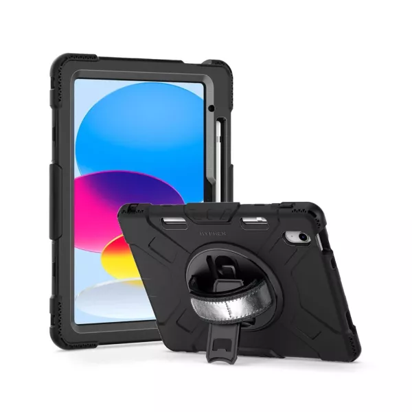 Hyphen Nxt Protective Case with Strap and Stand for iPad 10