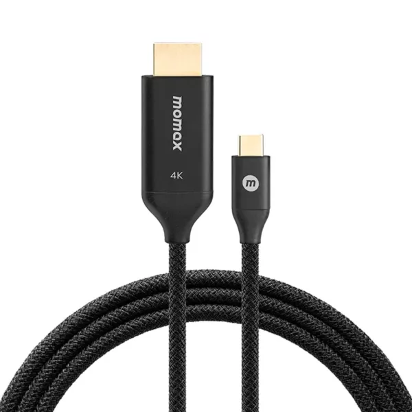 Momax ElitelInk 4K USB-C - HDMI Cable (2m) - Black
