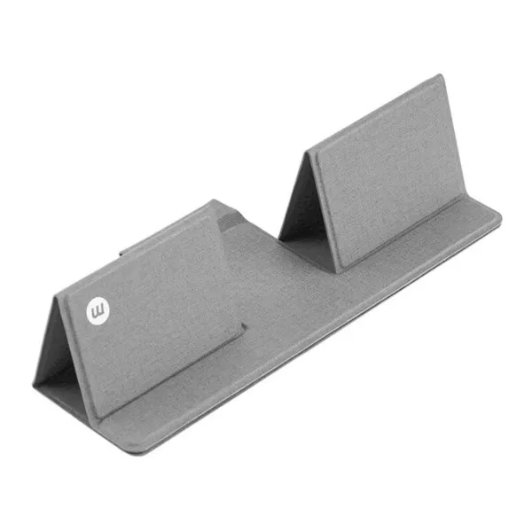 Momax - Fold Stand Adhesive Laptop Stand - Dark Gray