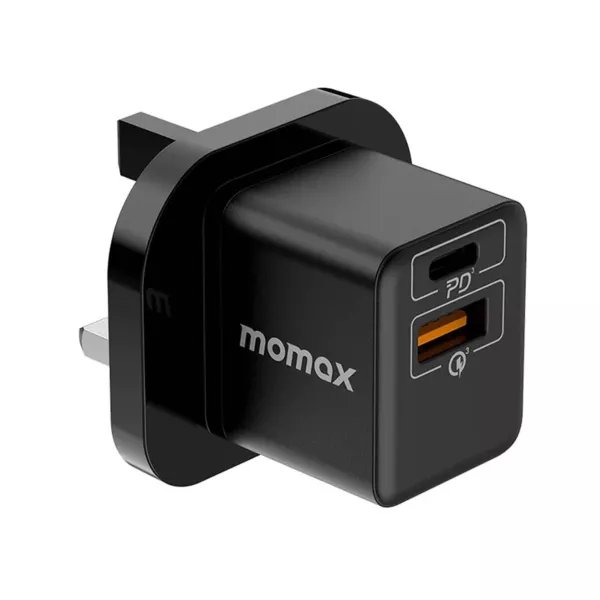 Momax OnePlug 20W USB-C + USB-A Mini Charger