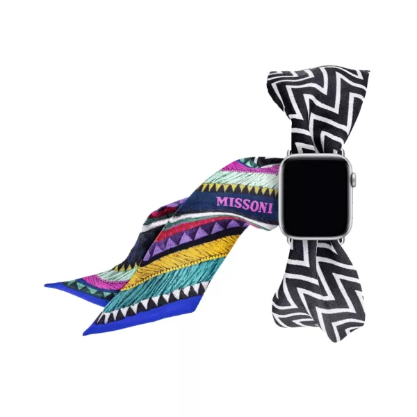Missoni Apple Watch 38-40mm Slick Scarf Case Connector - Multicolor 2