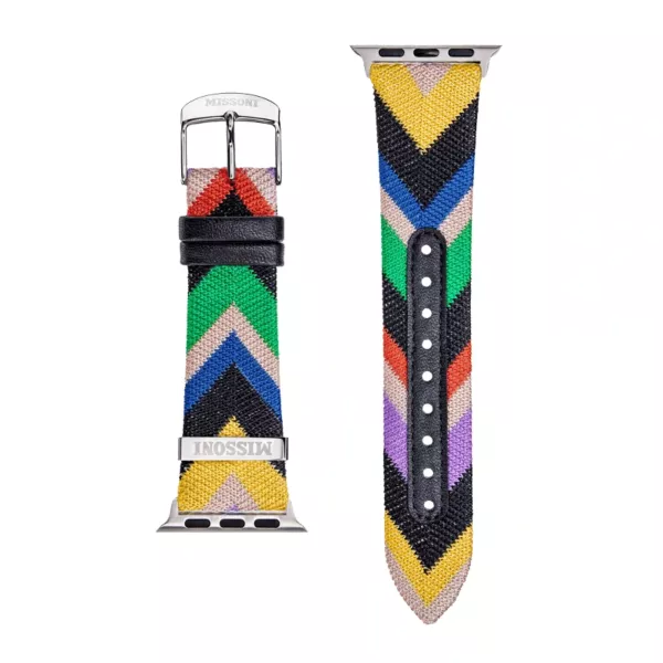 Missoni Apple Watch 38-40mm Zigzag Fabric Strap - Multicolor 2