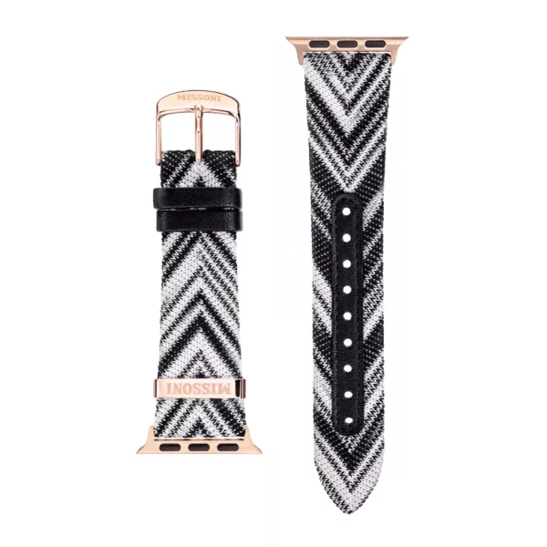 Missoni Apple Watch 38-40mm Zigzag Fabric Pattern Strap