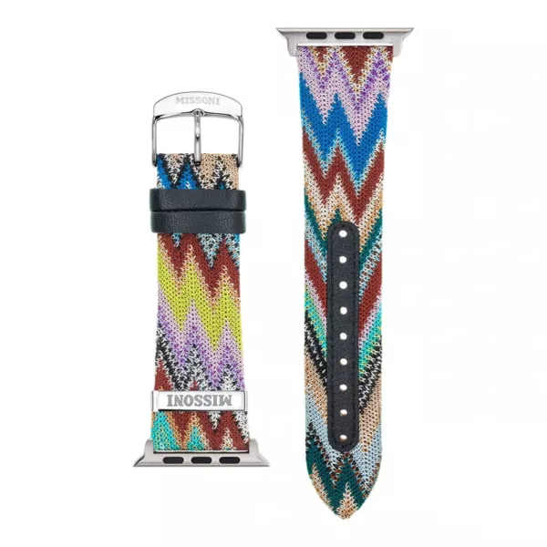 Missoni Zigzag Fabric Ardillon Apple Watch 42-45mm
