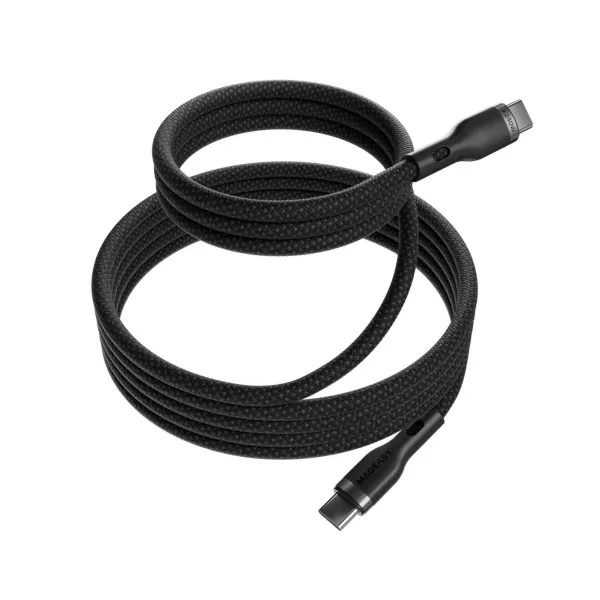 MagEasy 240W USB-C to USB-C Cable (2m) - Black