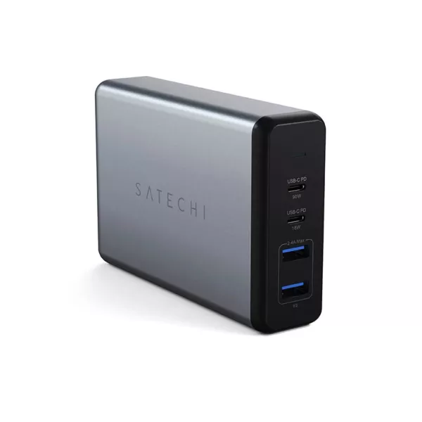 Satechi 108W Multiport 2X USB-C / 2X USB A - Space Gray
