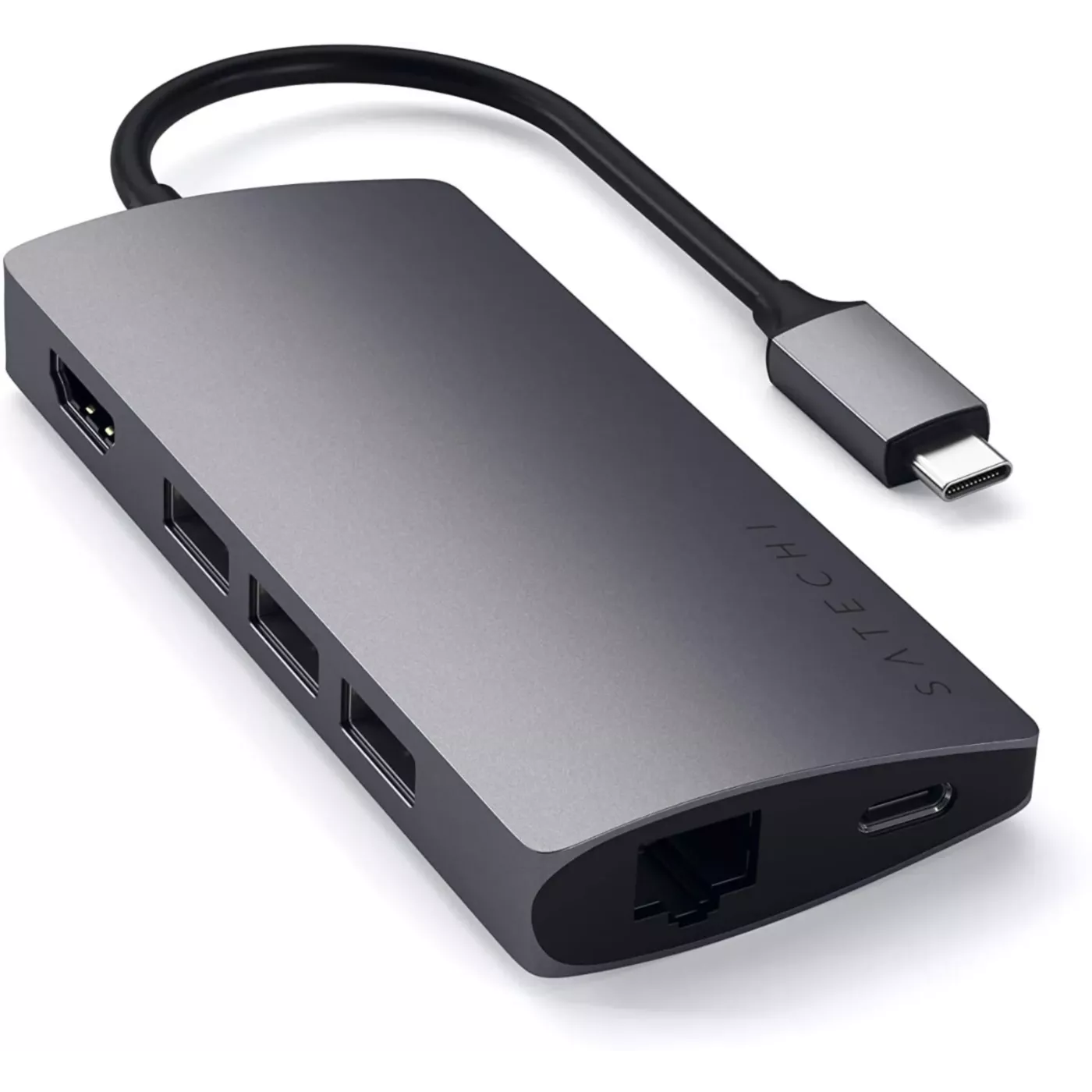 Satechi Type-C Multi-Port Adapter 4K With Ethernet V2 Space