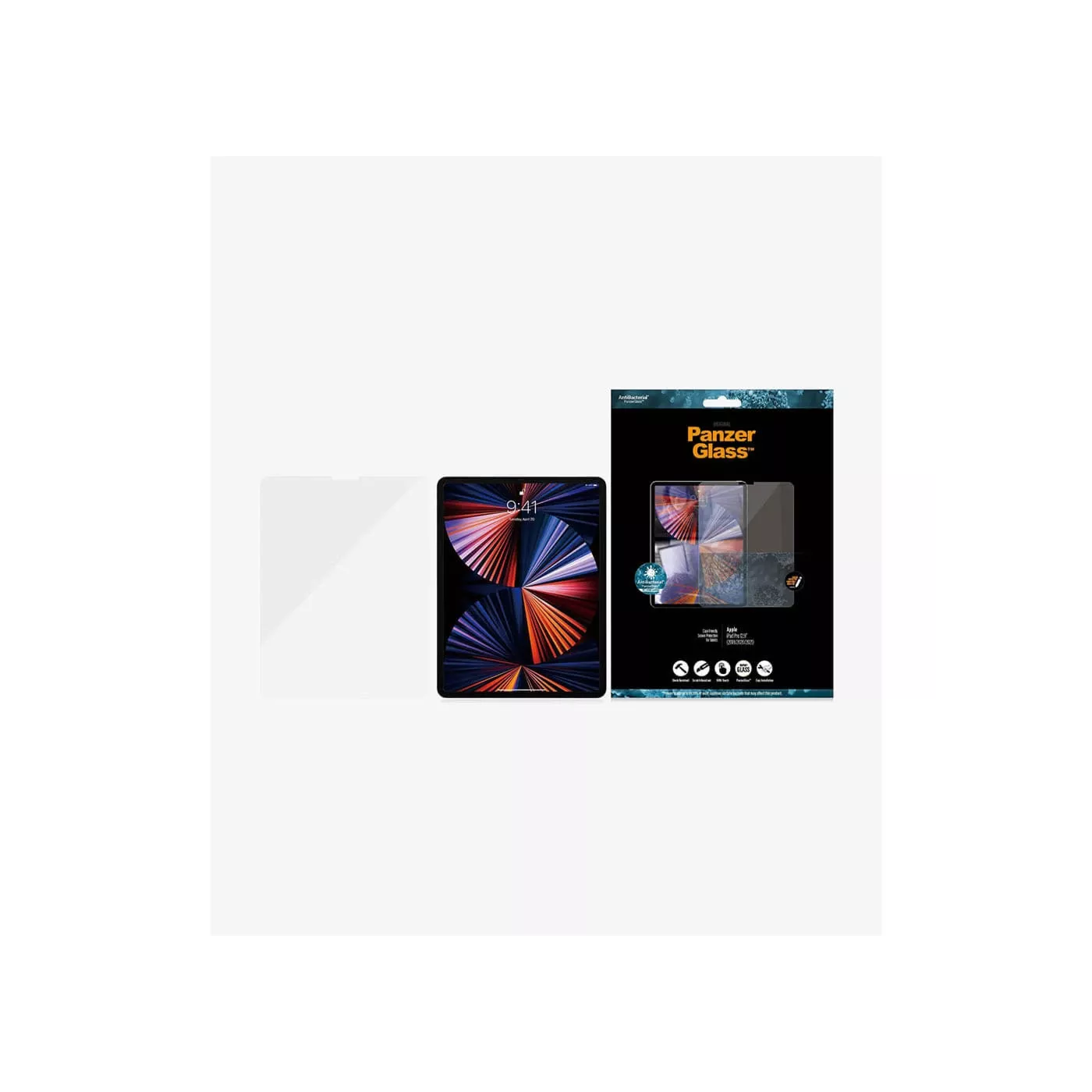 PanzerGlass iPad 12.9 Pro Screen Protector - Clear