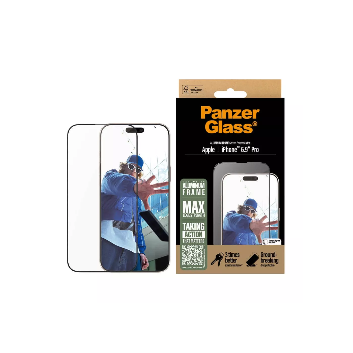 PanzerGlass UWF iPhone 16 Pro Max Screen Protector