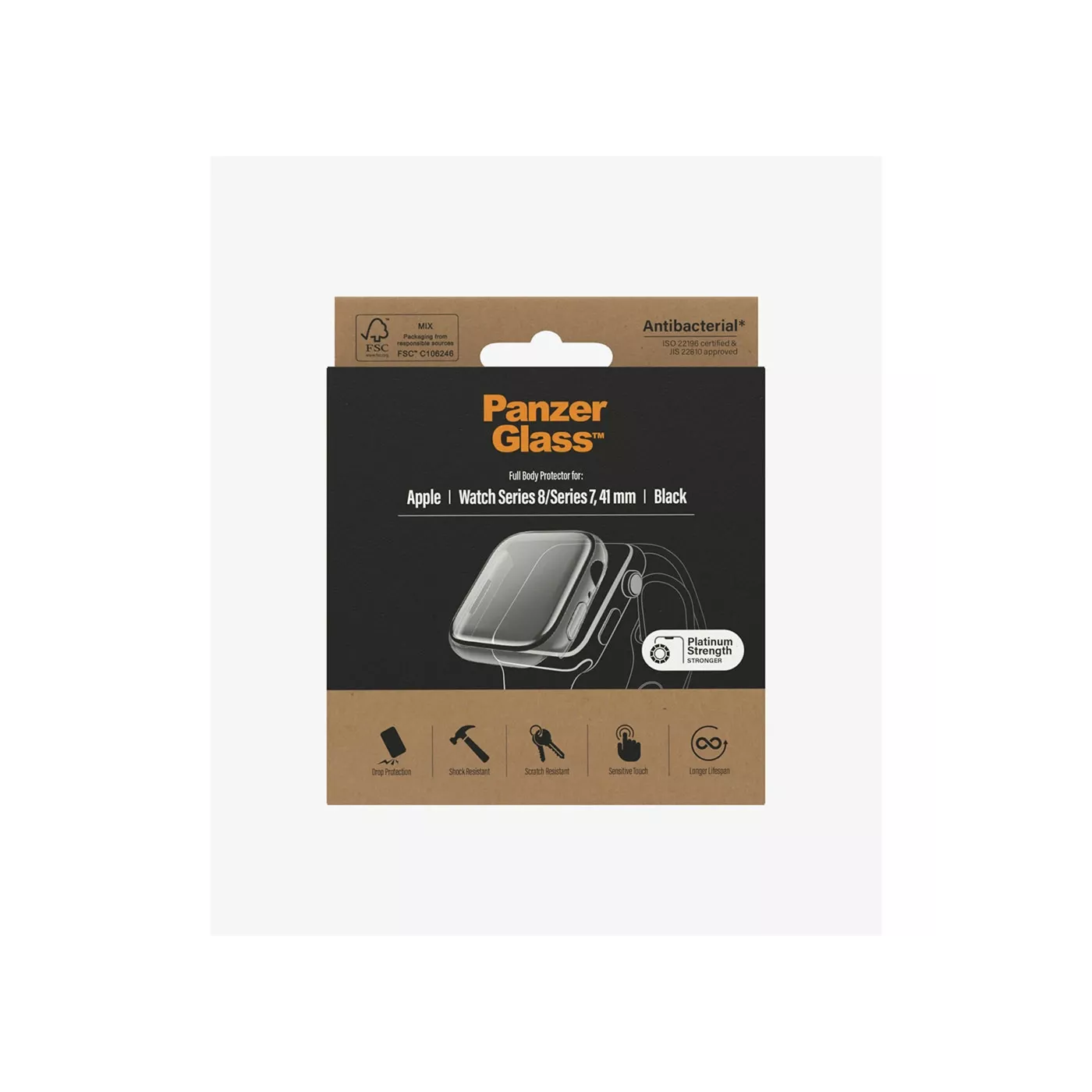 PanzerGlass Full Body AW7 41mm Case