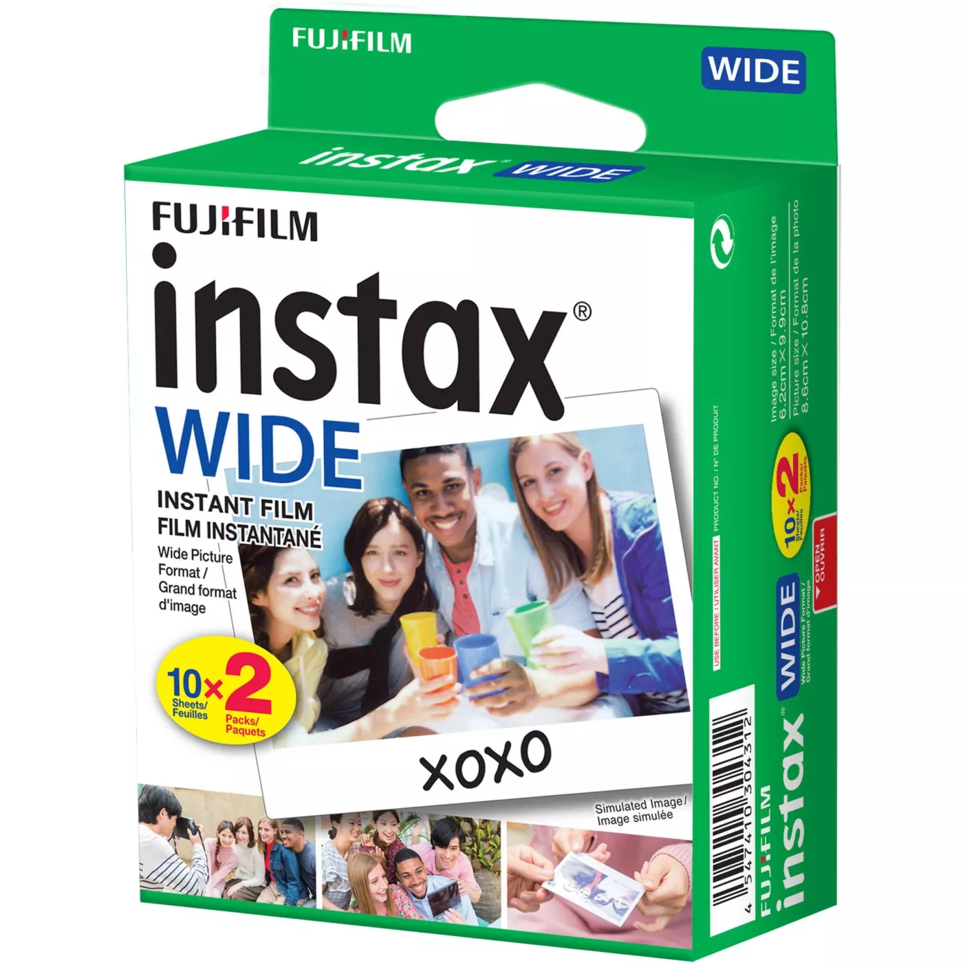 Fujifilm Instax Wide Film (20 Sheets)