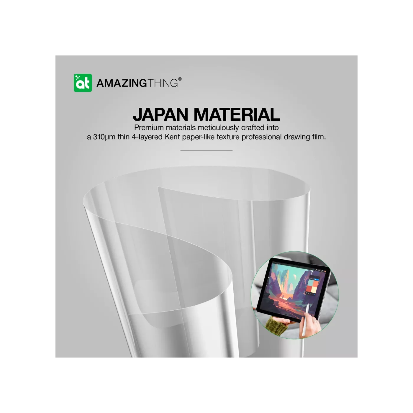 AmazingThing iPad Air M3/M2 13-inch Drawing Film