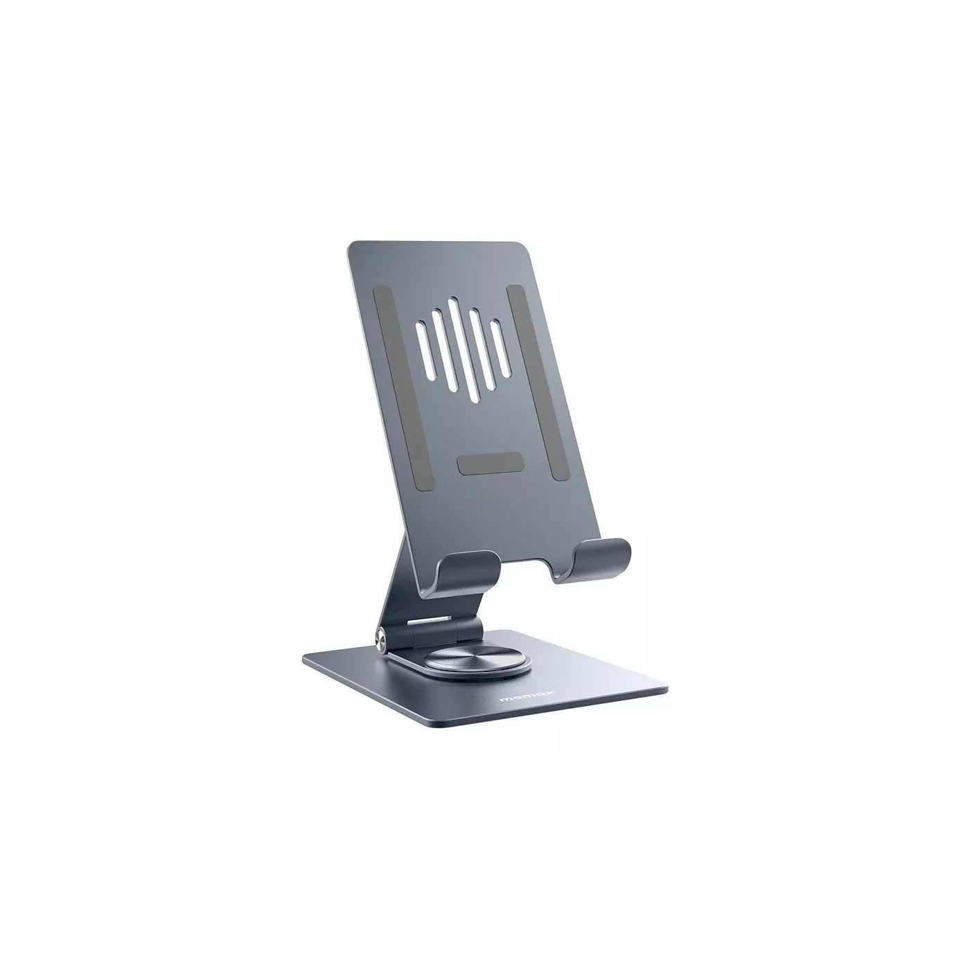 Momax Fold Stand Rotatable Phone & Tablet Stand - Gray
