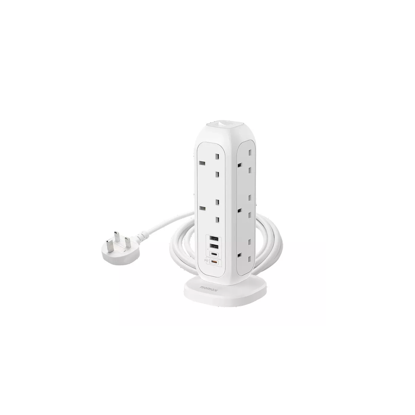 Momax OnePlug 11-Outlet Power Strip with USB