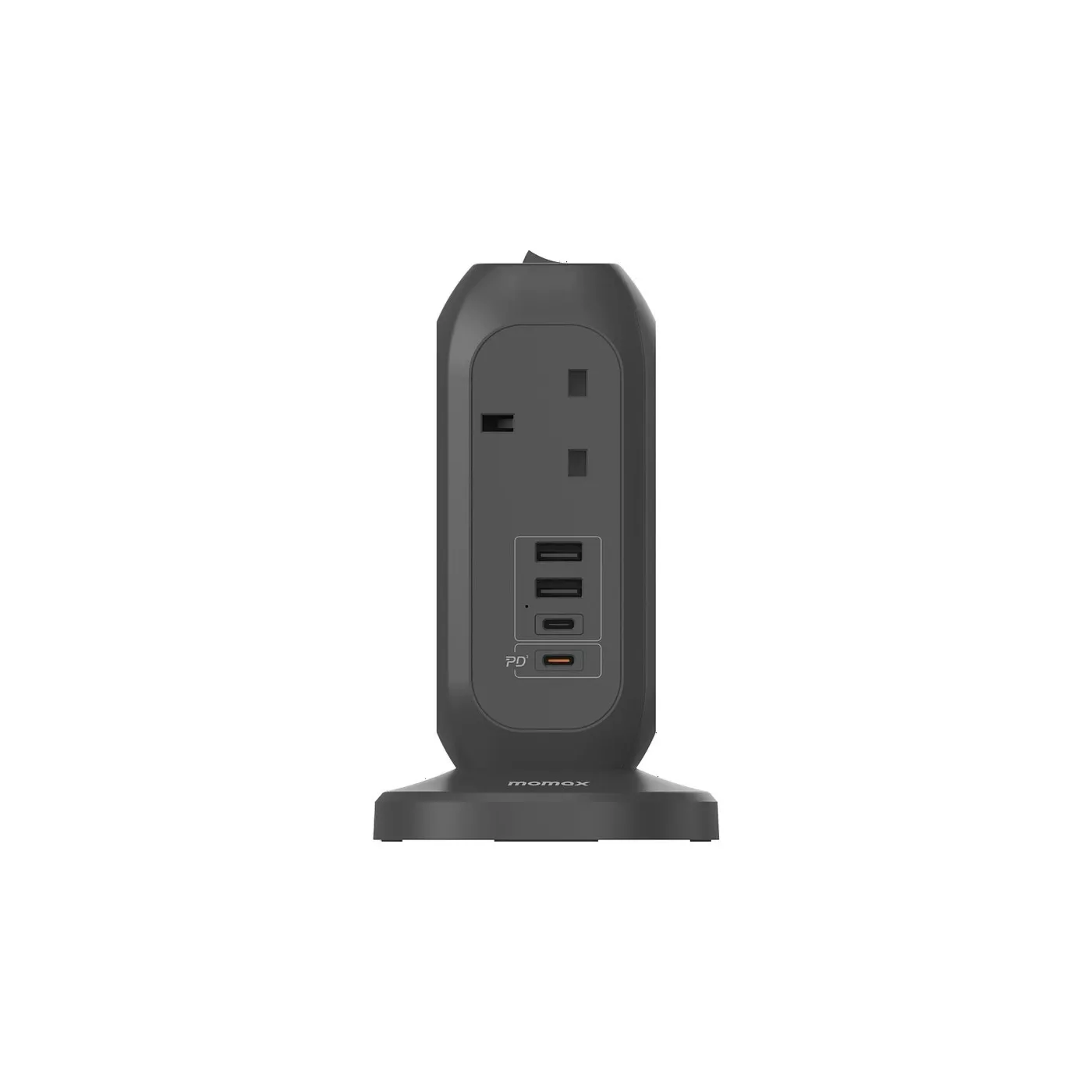 Momax OnePlug 7-Outlet Power Strip with USB