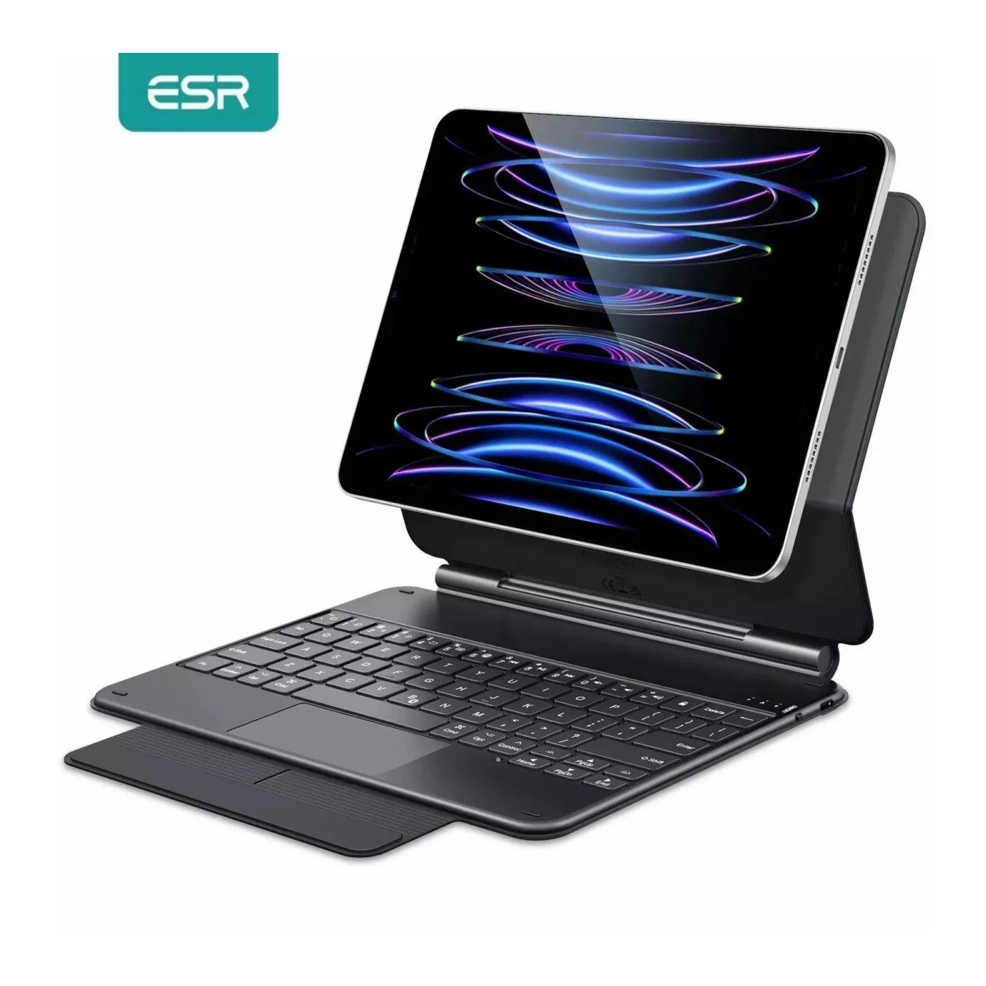 ESR Rebound Mag Keyboard (US) Case 11-inch iPad Air/ Pro 11 Black