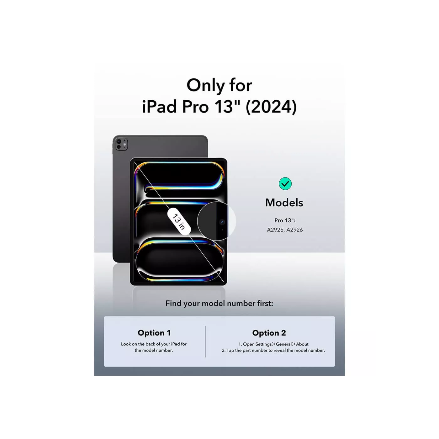 ESR Magnetic Case for iPad Pro 11