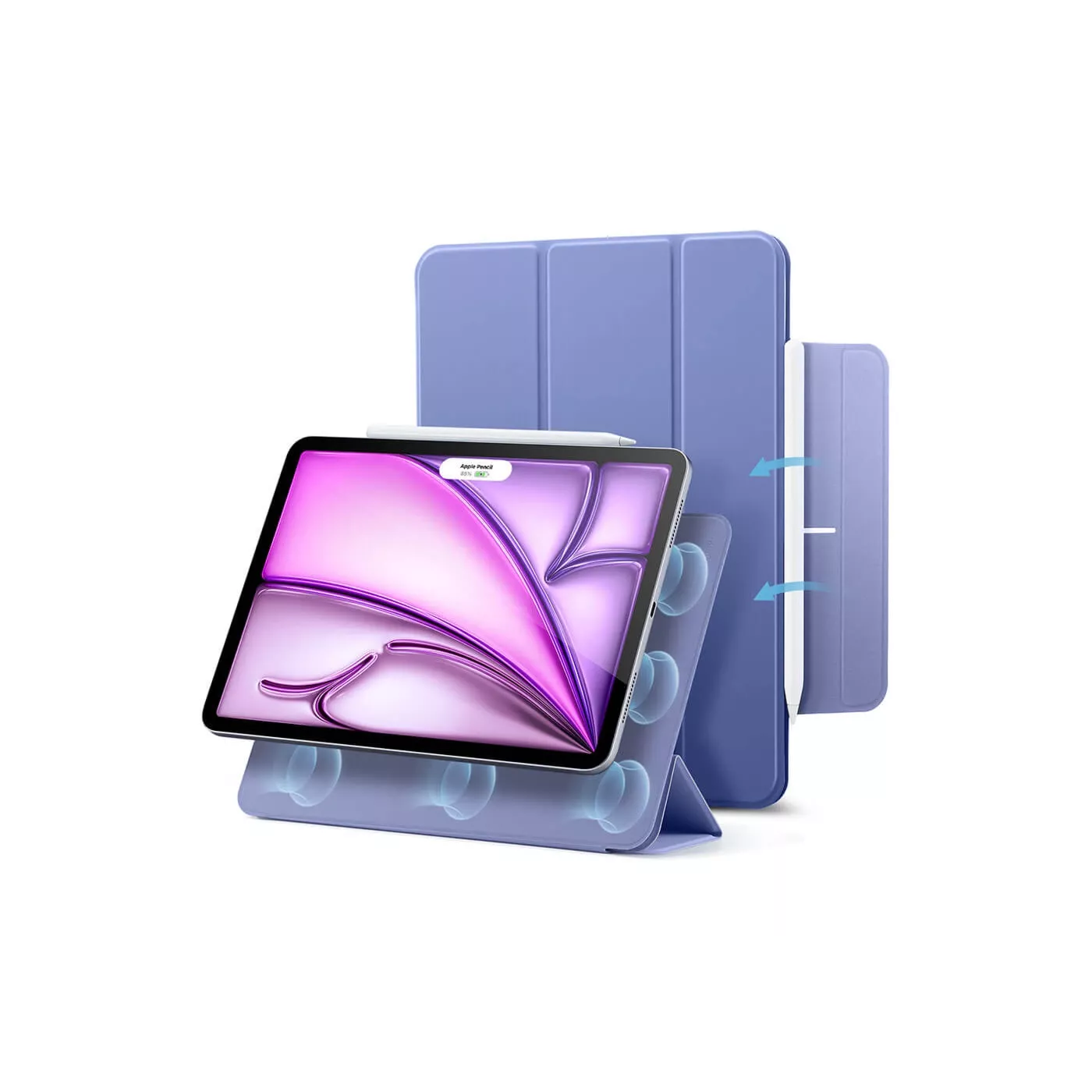 ESR Magnetic Case for iPad Air 13-inch(2025) Lavender