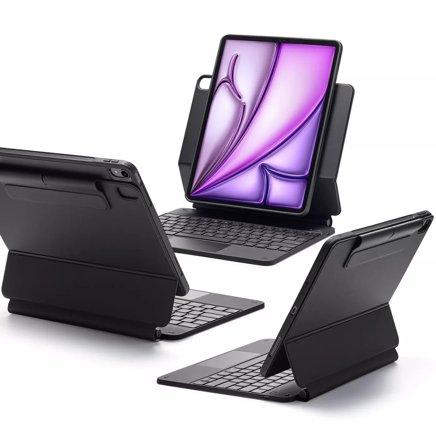 ESR Rebound Mag Keyboard (US) Case 13-inch iPad Air M3 Black